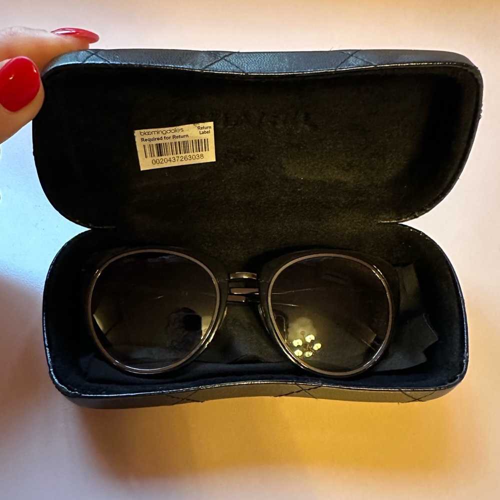 CHANEL Green Sunglasses